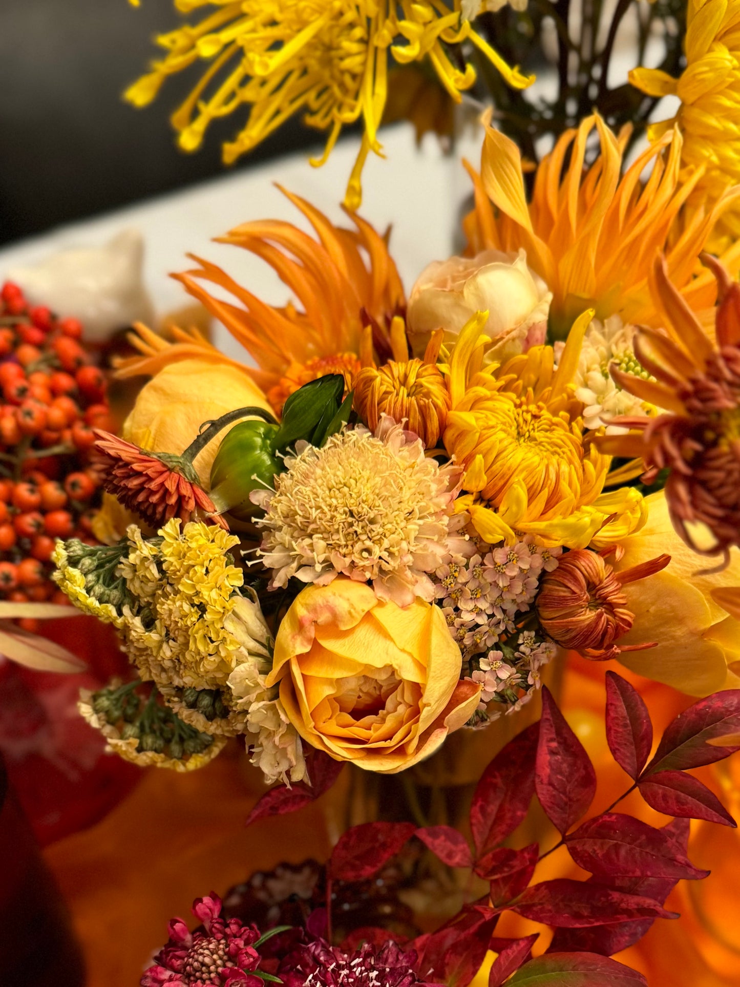 Mum Thanksgiving Centerpiece - Pickup/Delivery