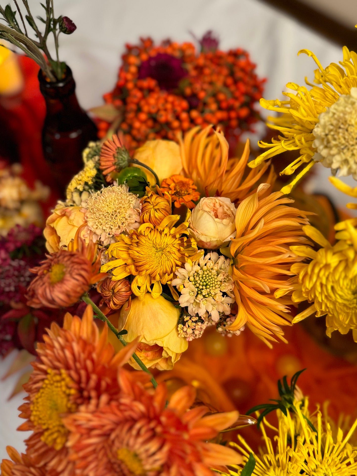 Mum Thanksgiving Centerpiece - Pickup/Delivery